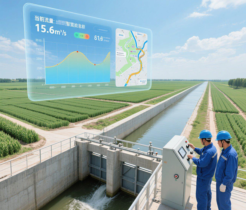 人工現場閘門操作