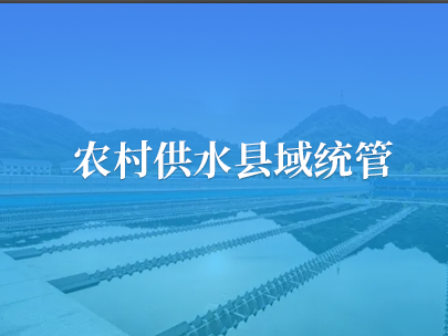 農(nóng)村供水縣域統(tǒng)管系統(tǒng)該如何建設？